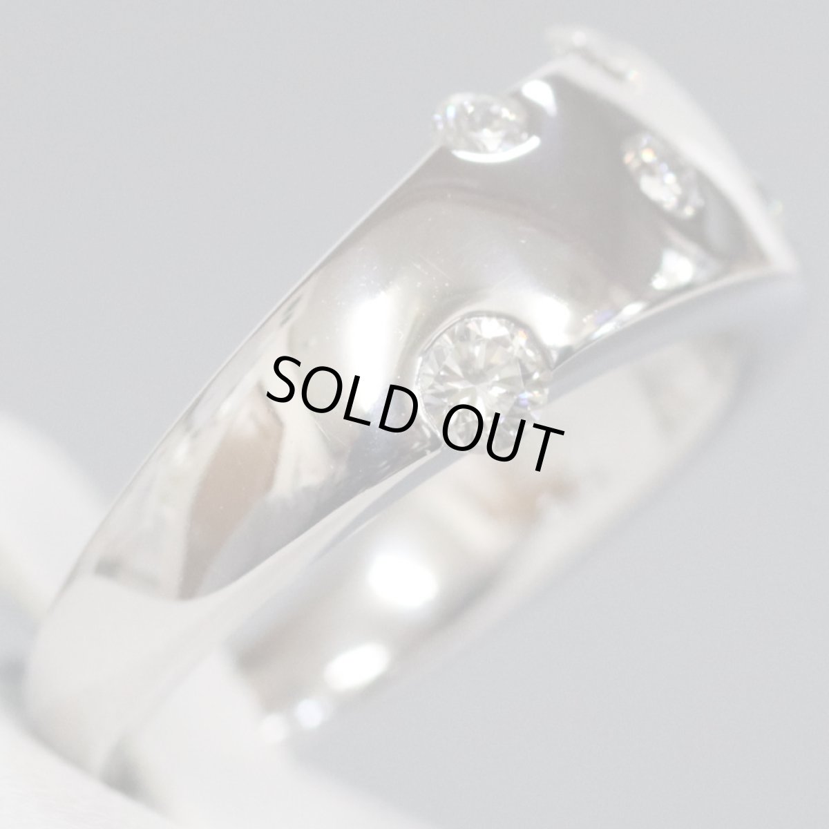 画像3: スタージュエリー K18WGダイヤモンドリング D0.32 7.4g #11 (3)