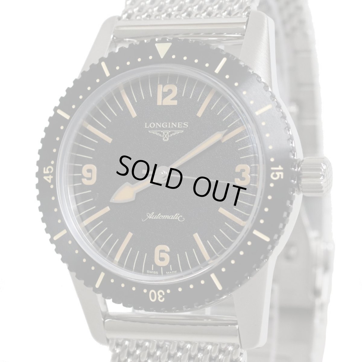 画像1: ロンジン ヘリテージ スキンダイバー(L2.822.4.56.6) (1)