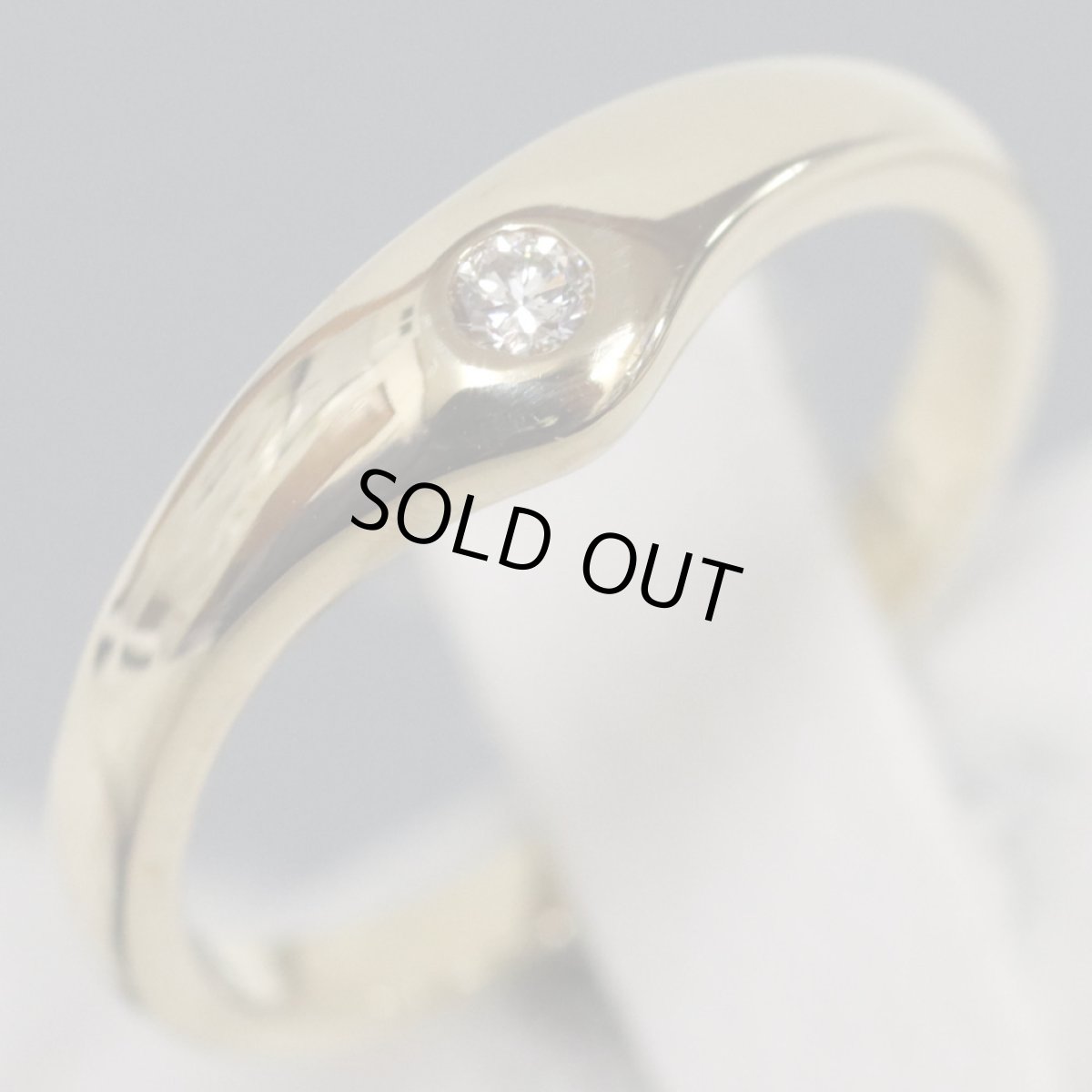 画像3: 750ダイヤモンドリング 2.9g #10 (3)