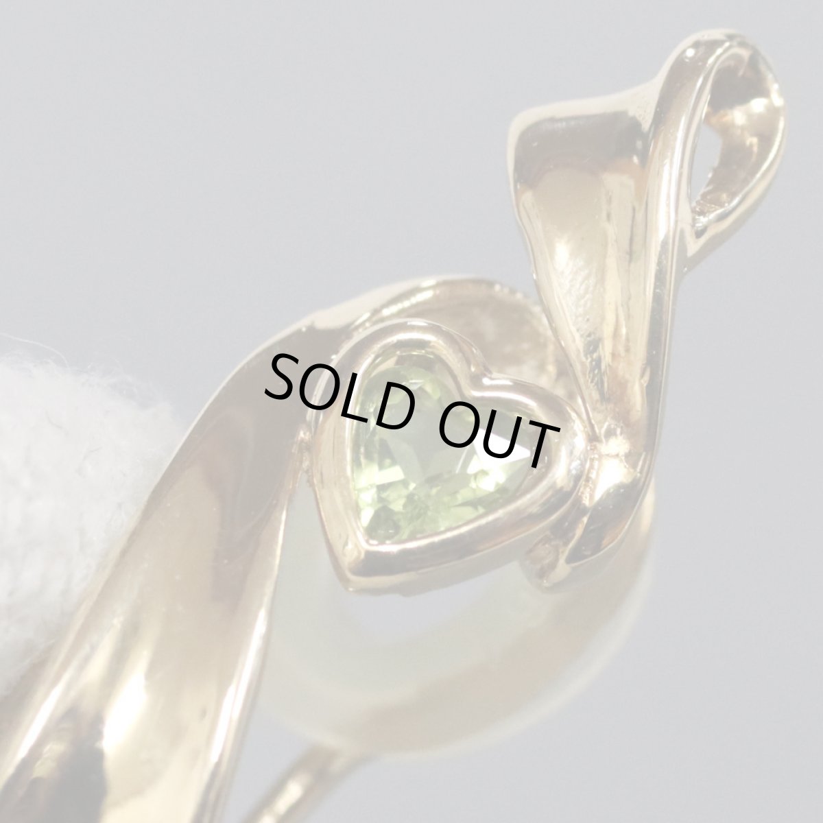 画像5: K18ペリドットイヤリング 4.8g (5)