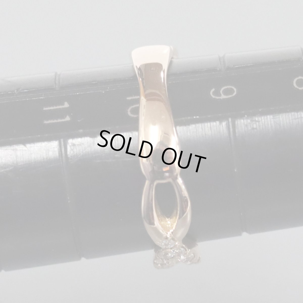 画像8: K18PGダイヤモンドリング D0.35 3.0g #10 (8)