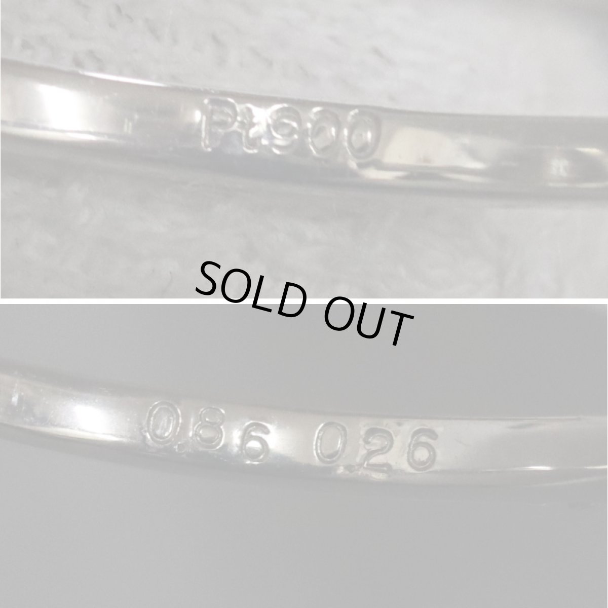 画像6: Pt900オパールダイヤモンドリング O0.86 D0.26 3.1g #12 (6)