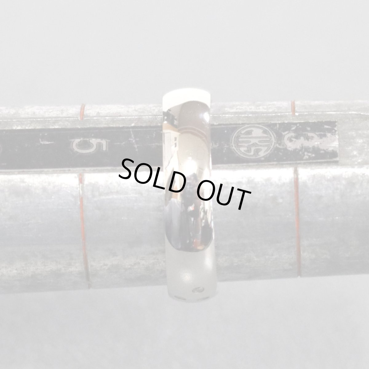 画像7: K18WGダイヤモンドリング D0.30 2.6g #4 (7)