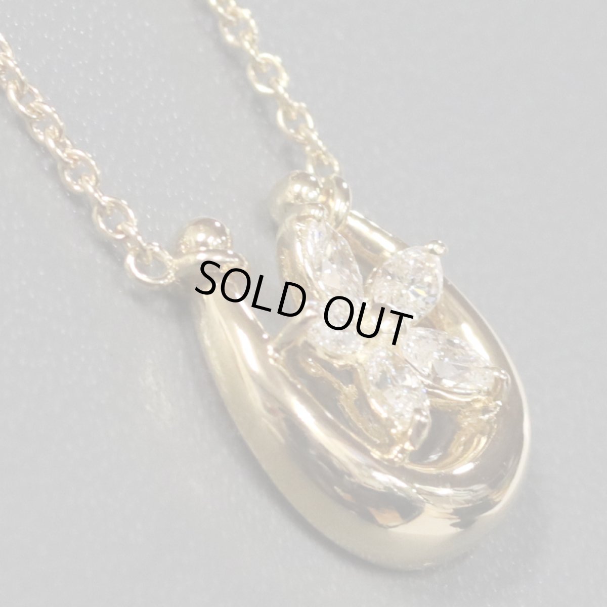 画像4: 750ダイヤモンドネックレス 7.2g (4)