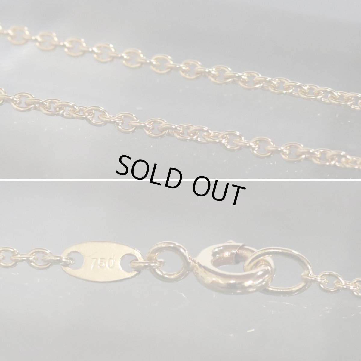 画像8: 750ダイヤモンドネックレス 7.2g (8)