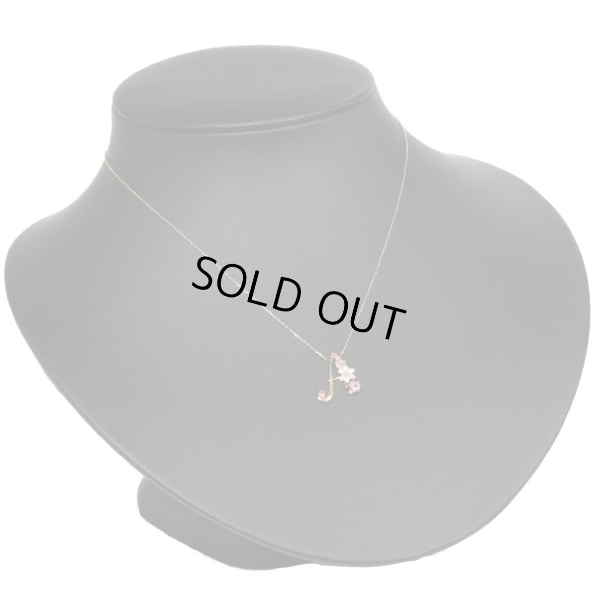 画像5: サマンサティアラ K18シェルローズクォーツネックレス 1.6g (5)