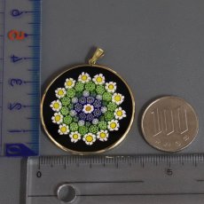 画像10: 750花柄ペンダントトップ 8.5g (10)