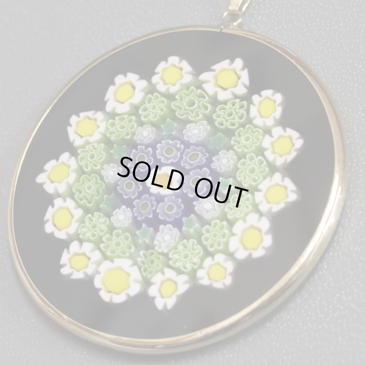 画像3: 750花柄ペンダントトップ 8.5g (3)