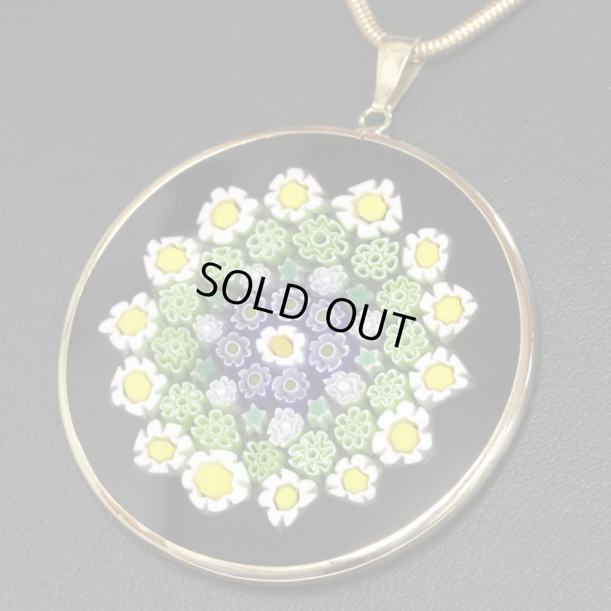 画像8: 750花柄ペンダントトップ 8.5g (8)