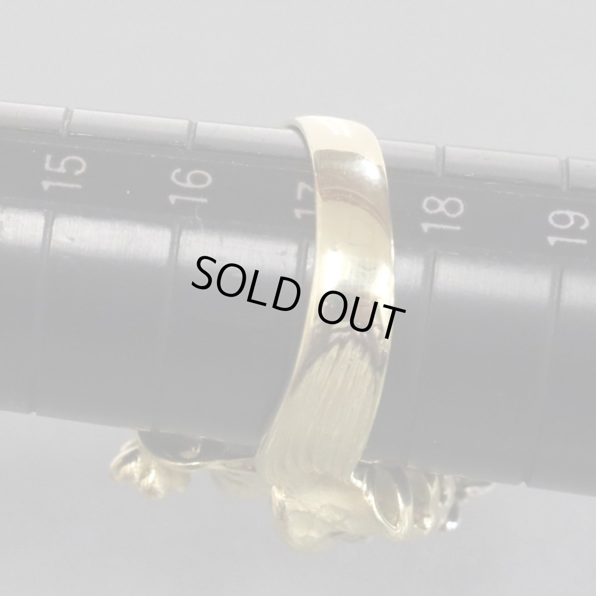 画像8: K18/Pt900マルチストーンリング フラワーモチーフ 0.08 11.3g #17.5 (8)