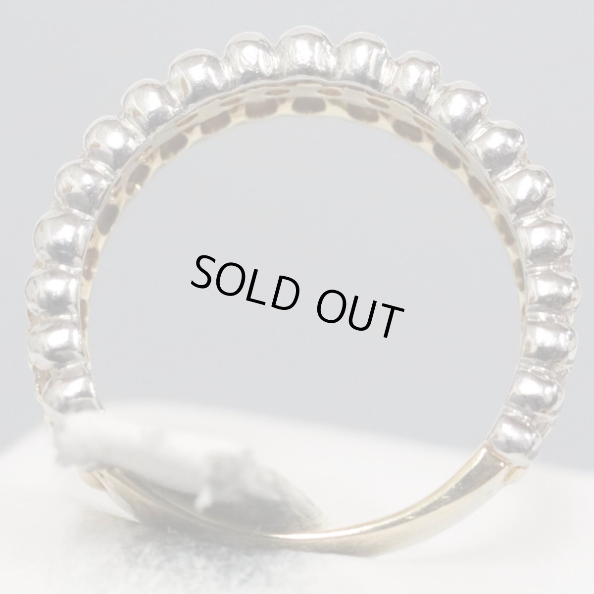 画像5: K18/Pt900ダイヤモンドリング D0.50 5.7g #10.5 (5)