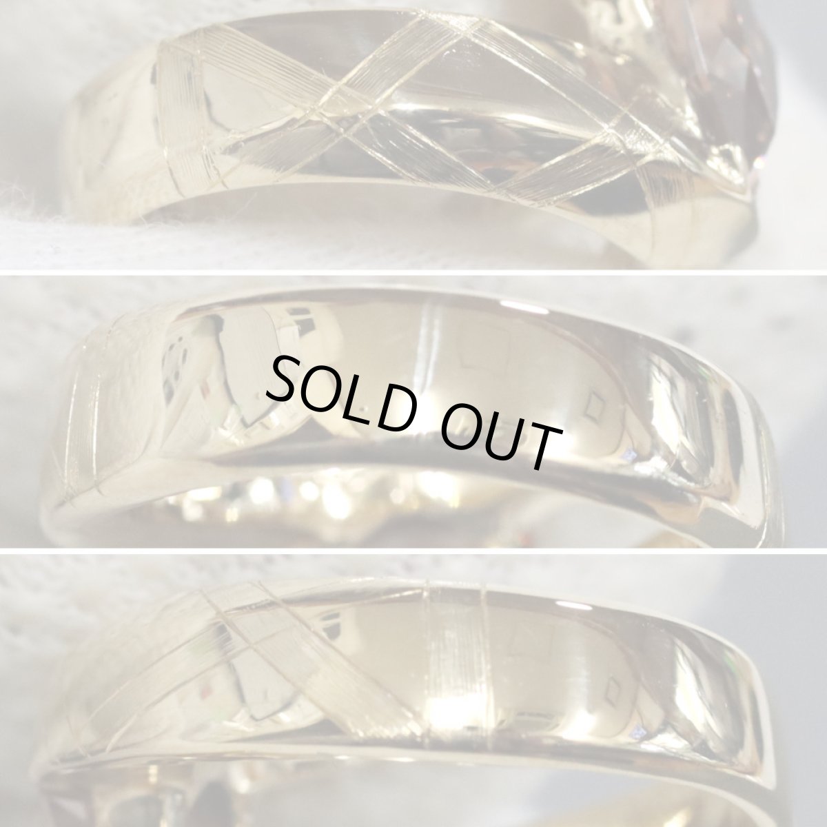 画像6: K18ブラウンジルコンリング ZIRCON2.40 14.3g #11 (6)