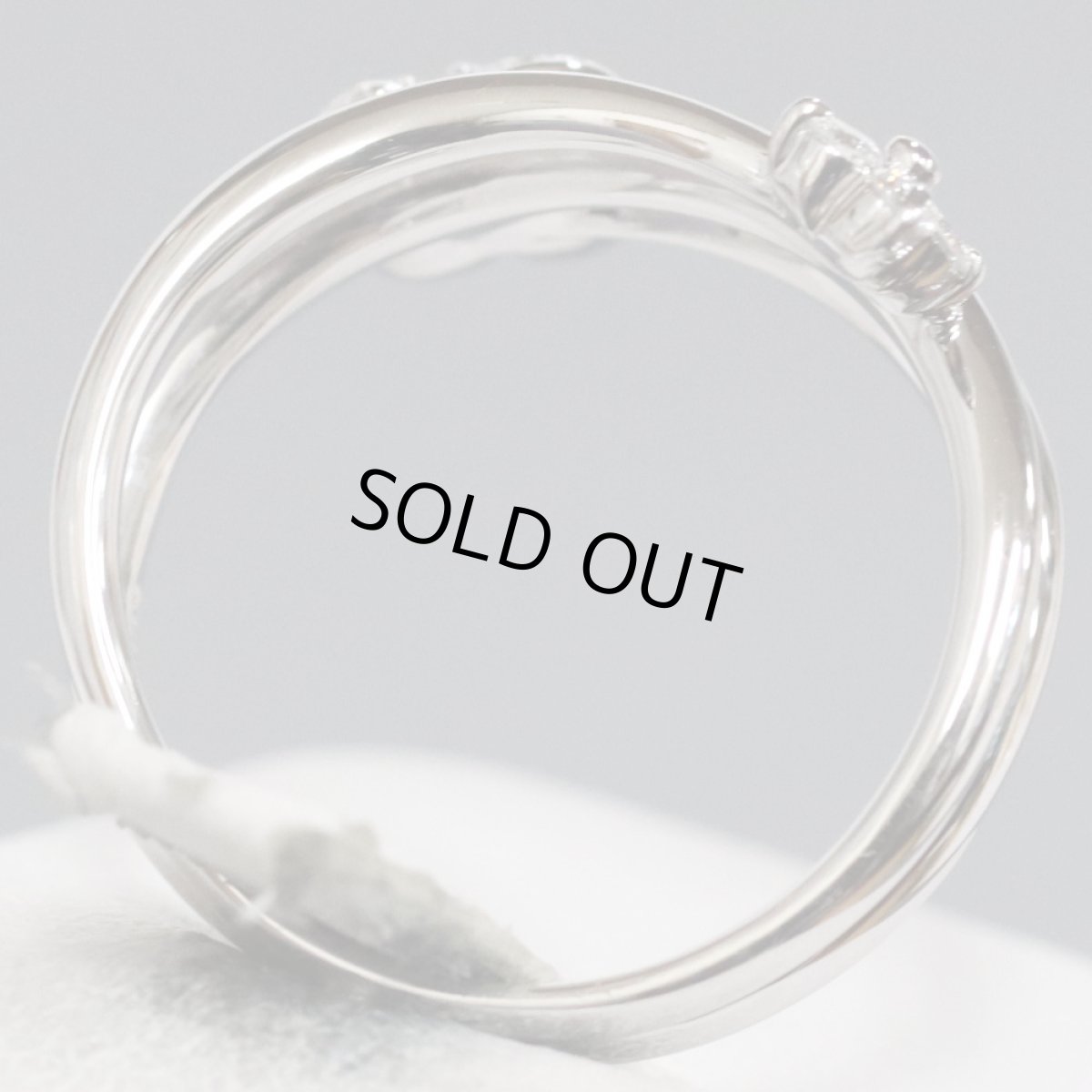 画像4: ポンテヴェキオ K18WGダイヤモンドリング D0.20 5.5g #10 (4)