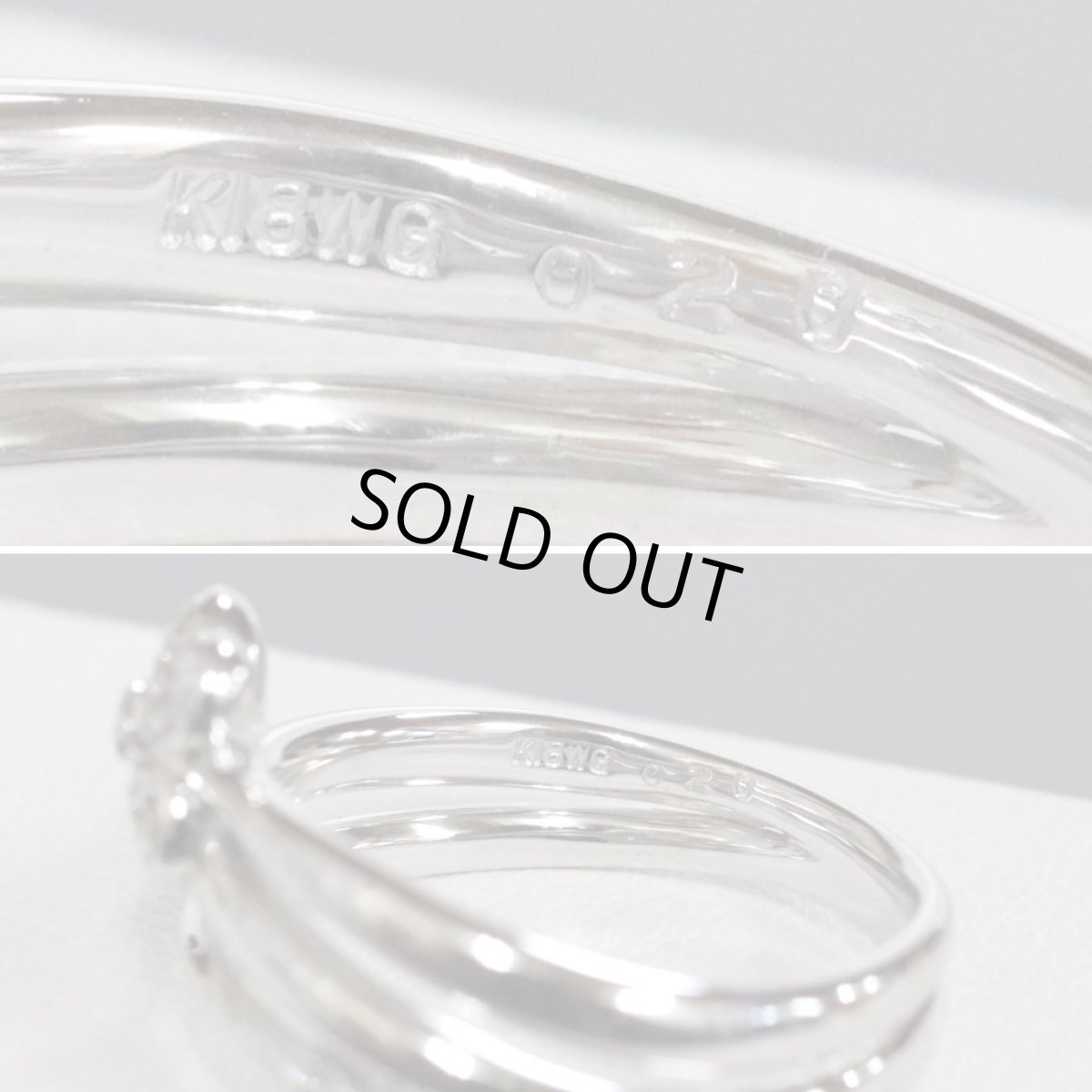 画像6: ポンテヴェキオ K18WGダイヤモンドリング D0.20 5.5g #10 (6)