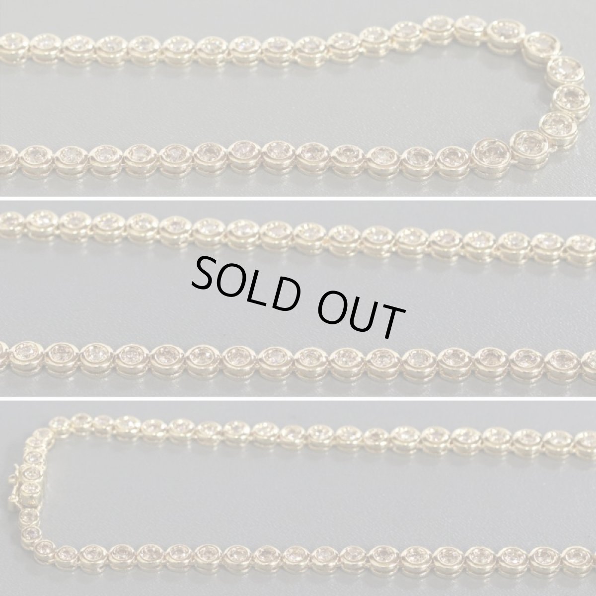 画像4: 750テニスネックレス D5.76 25.9g (4)