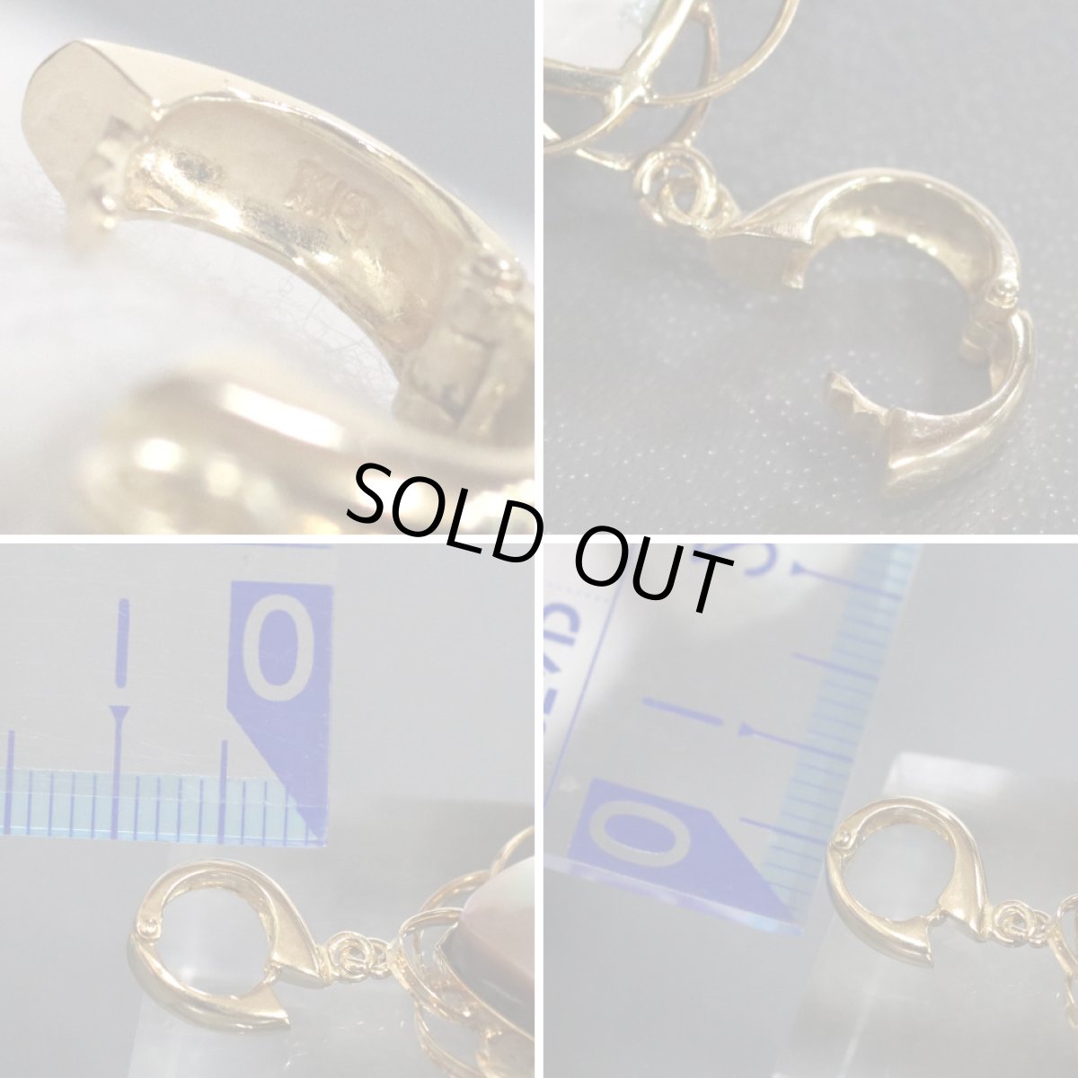 画像8: K18マベパールペンダントトップ 8.7g (8)