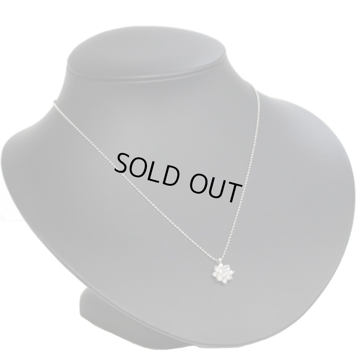 画像6: Pt900/850ダイヤモンドネックレス D0.16 D0.85 5.0g (6)