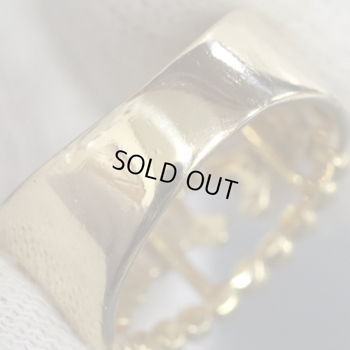 画像7: K18ダイヤモンドリング ホースモチーフ D0.22 7.6g #10 (7)