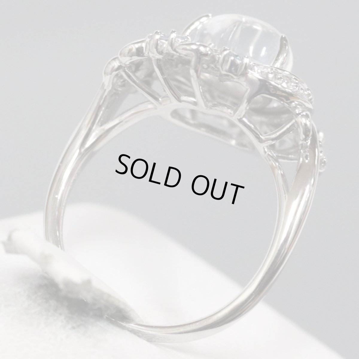 画像6: K18WGマルチカラーストーンリング MS1.955 0.09 0.12 0.05 0.08 6.1g #10.5 (6)