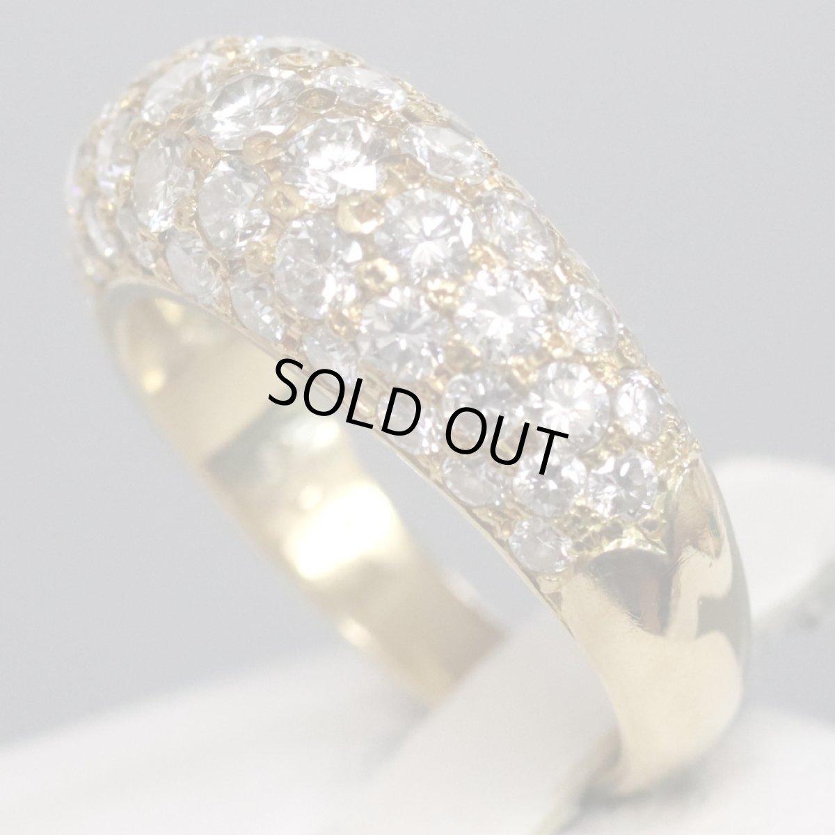 画像2: K18ダイヤモンドリング D2.00 5.0g #11 (2)