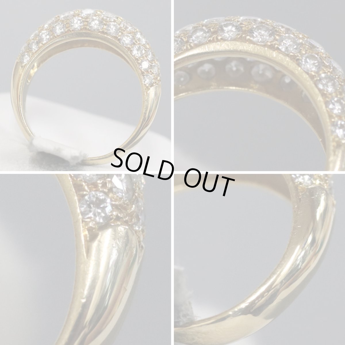 画像5: K18ダイヤモンドリング D2.00 5.0g #11 (5)