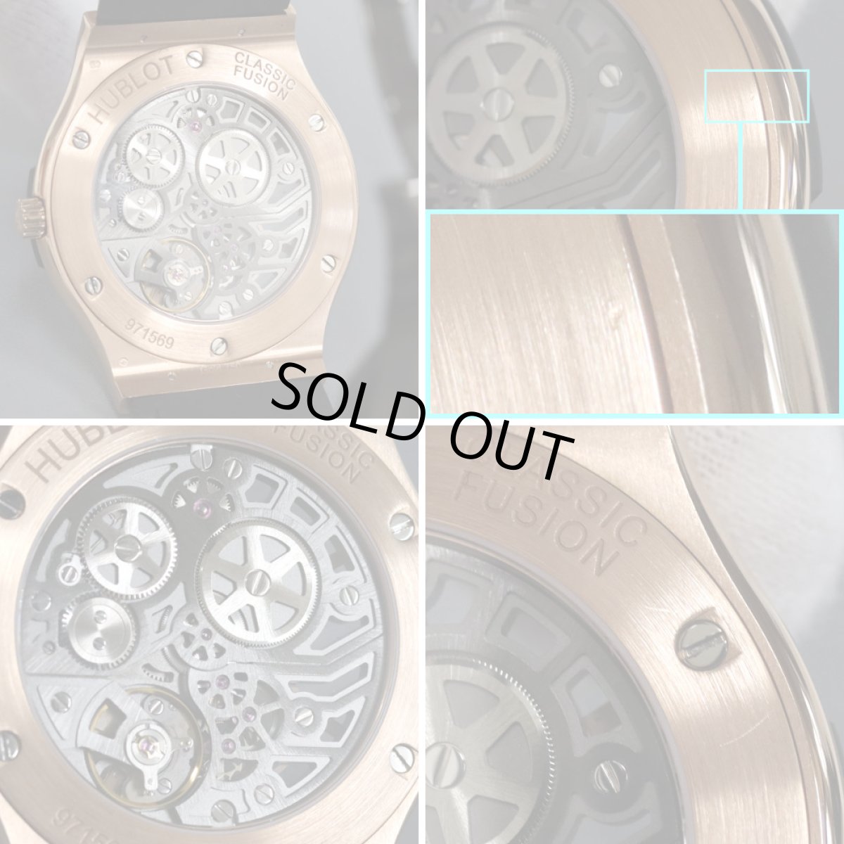 画像8: ウブロ クラシック フュージョン ウルトラシン(515.OX.0180.LR) (8)