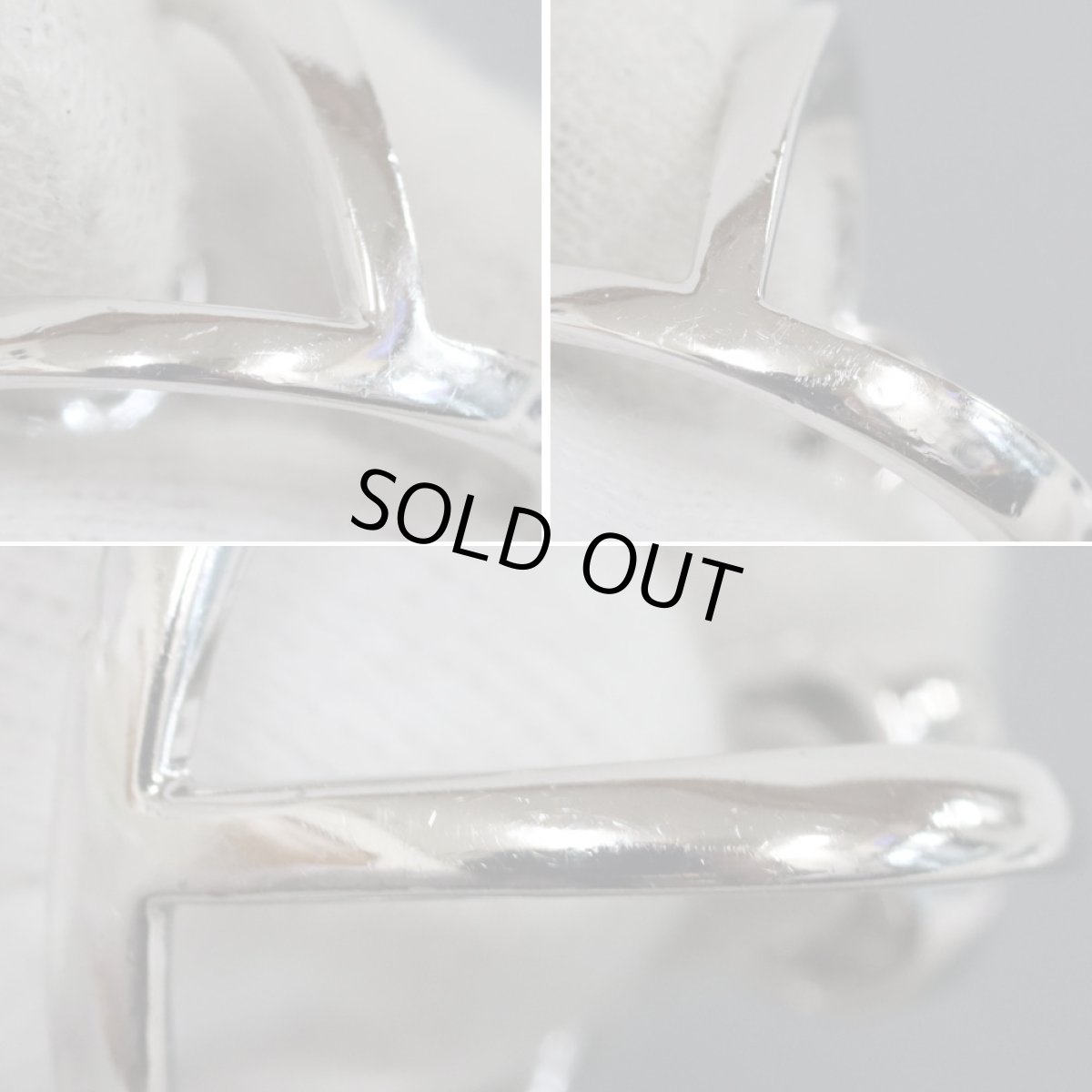 画像7: カラチ K18WGブラックダイヤモンド/ダイヤモンドリング BkD0.27 D0.22 8.5g 約#13 (7)