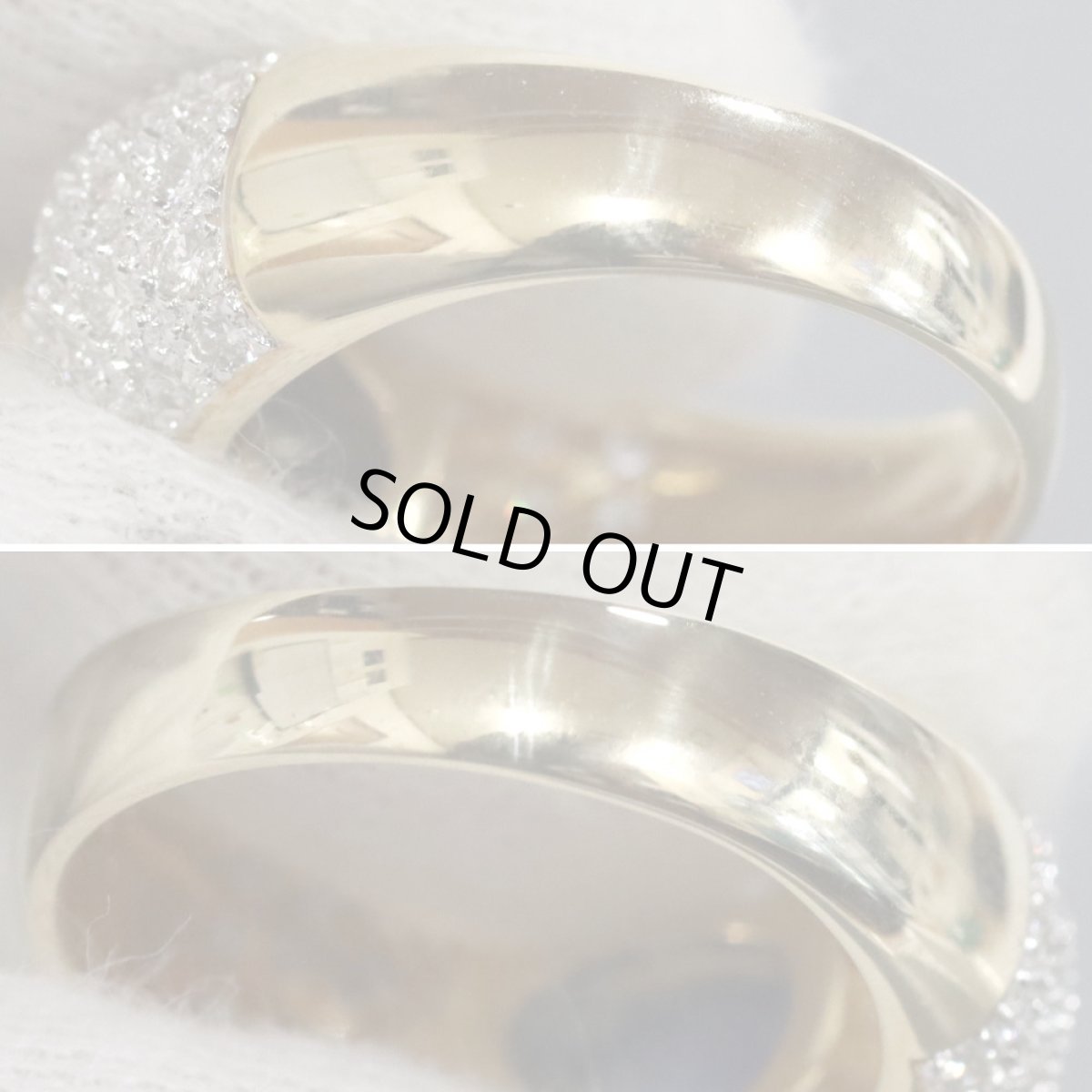 画像6: K18サファイアダイヤリング S3.2 D0.79 7.8g #12 (6)