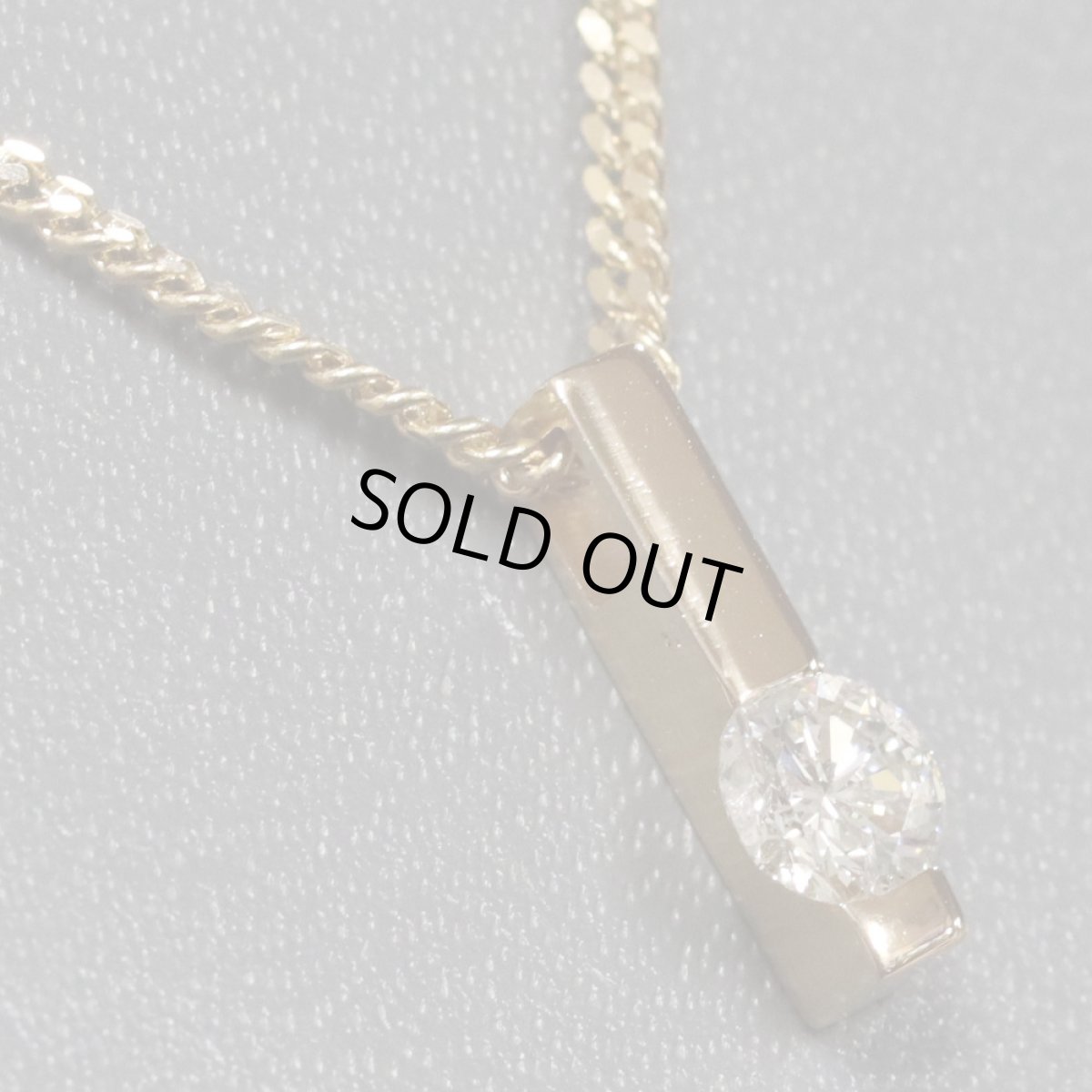 画像2: K18ダイヤモンドネックレス D0.45 6.1g (2)