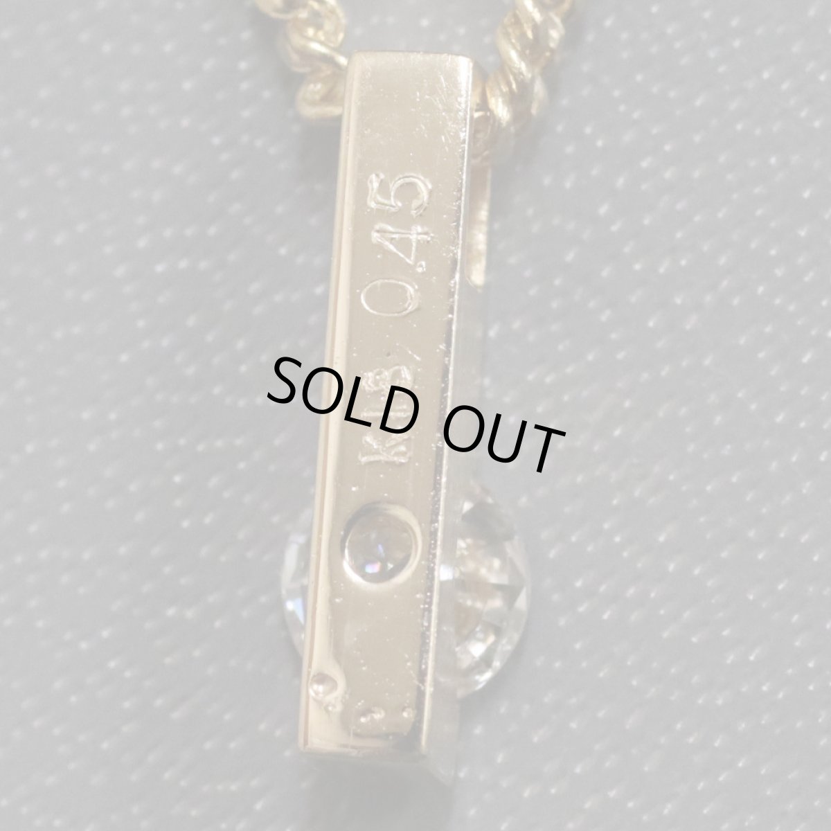 画像6: K18ダイヤモンドネックレス D0.45 6.1g (6)