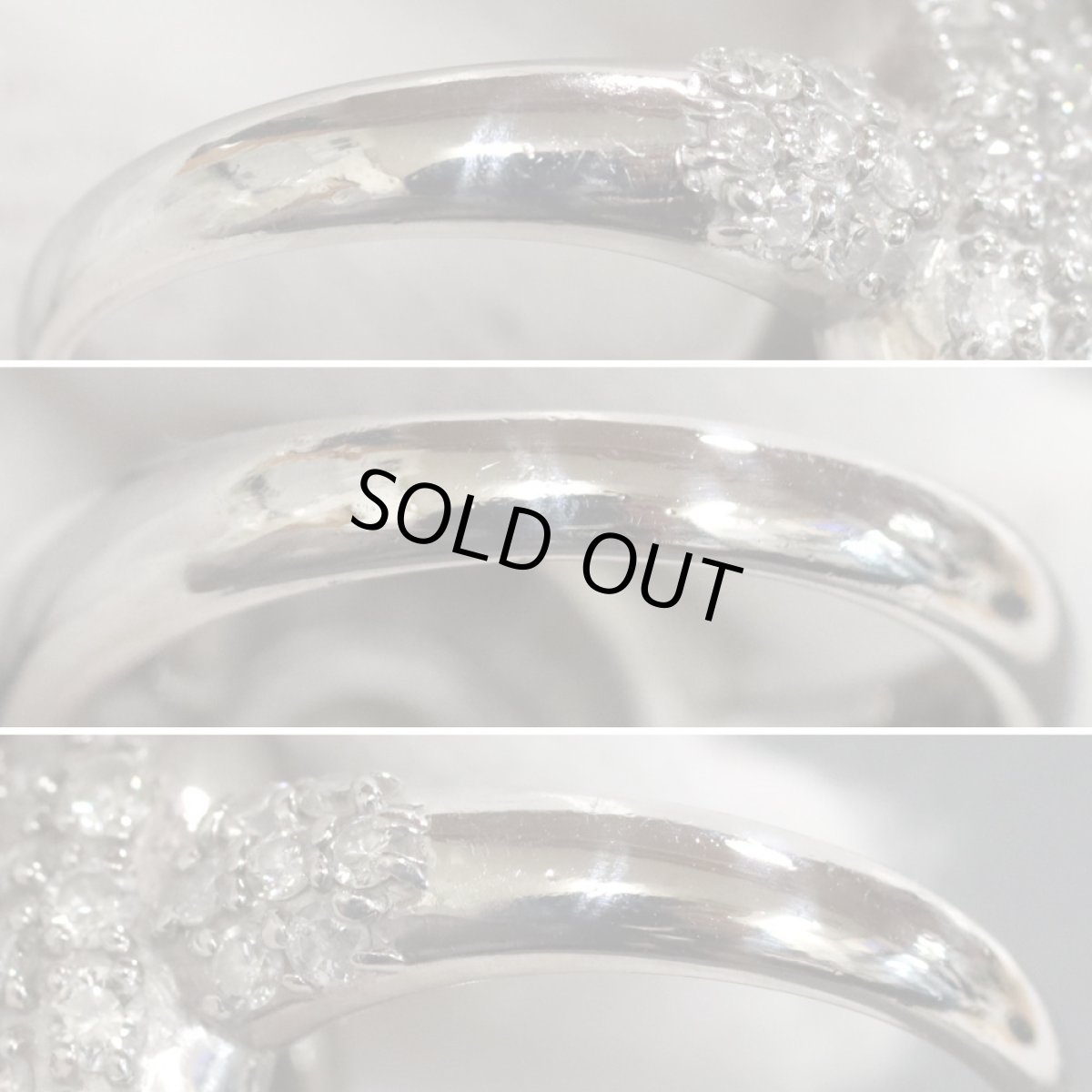 画像6: Pt900クリソベリルキャッツアイダイヤモンドリング CE4.74 D1.88 12.0g #12 (6)