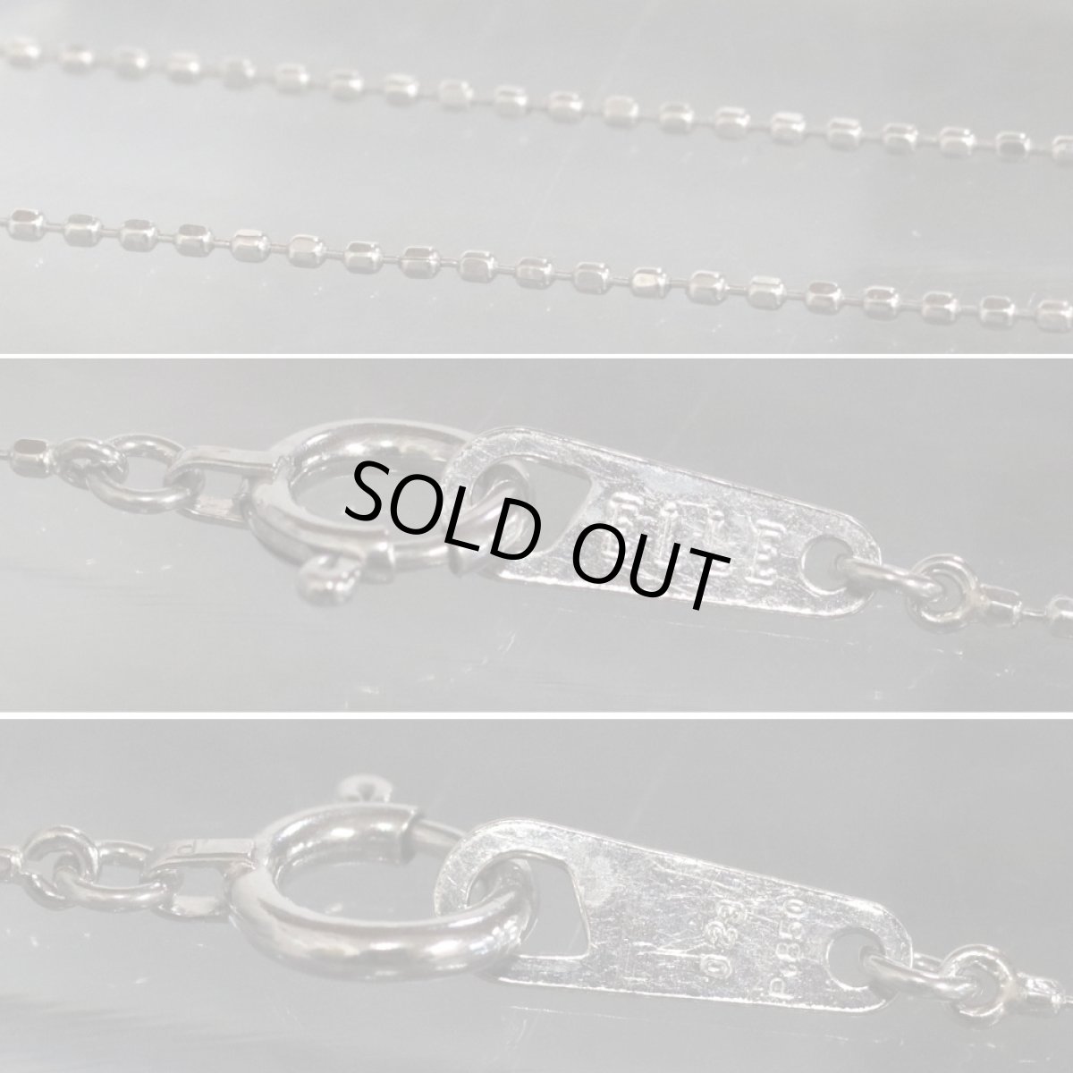 画像7: ELLE Pt900/850ダイヤモンドネックレス D0.23 2.9g (7)