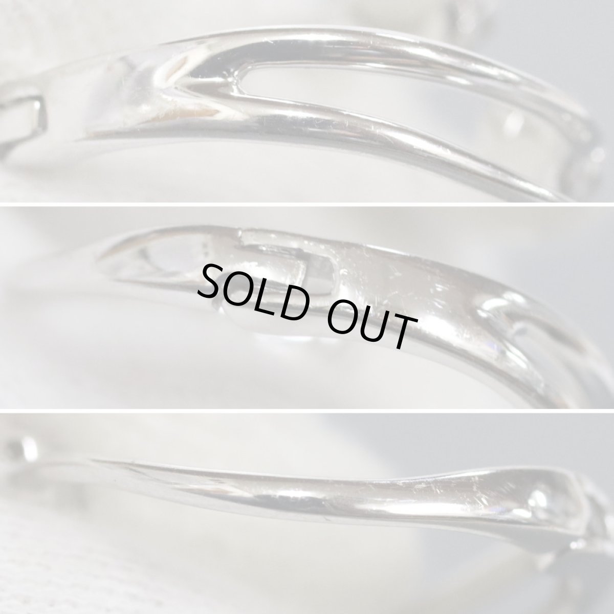 画像6: K18WGダイヤモンドリング ハートモチーフ D0.30 5.2g 可変式 (6)