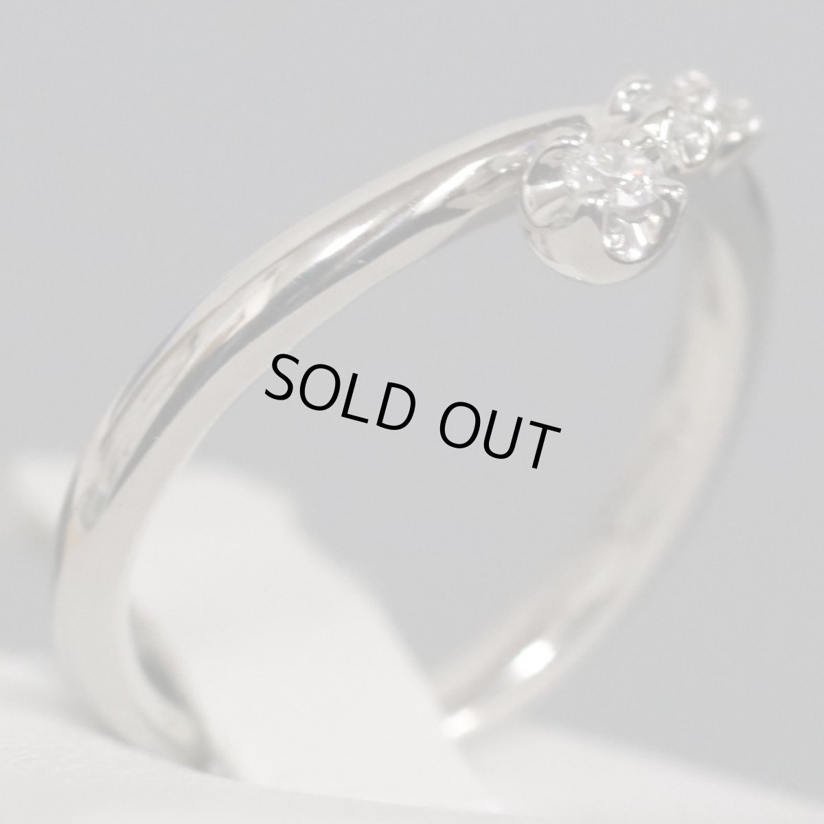 画像4: スタージュエリー Pt950ダイヤモンドリング D0.05 3.1g #7 (4)