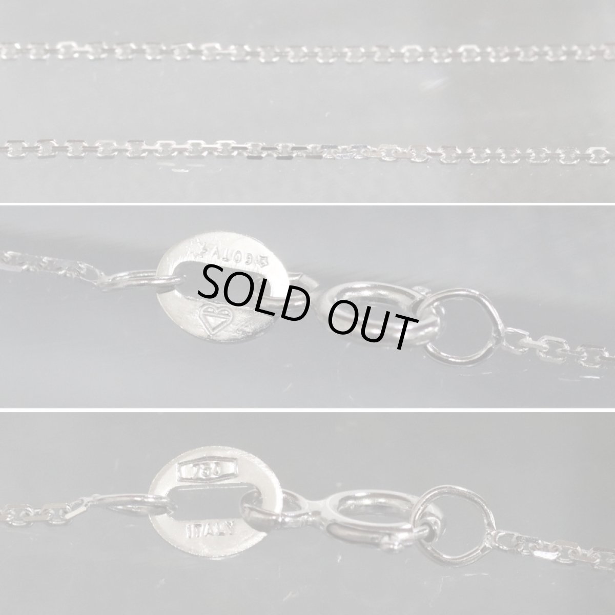 画像7: 750ダイヤモンドペンダント フクロウモチーフ 3.8g (7)