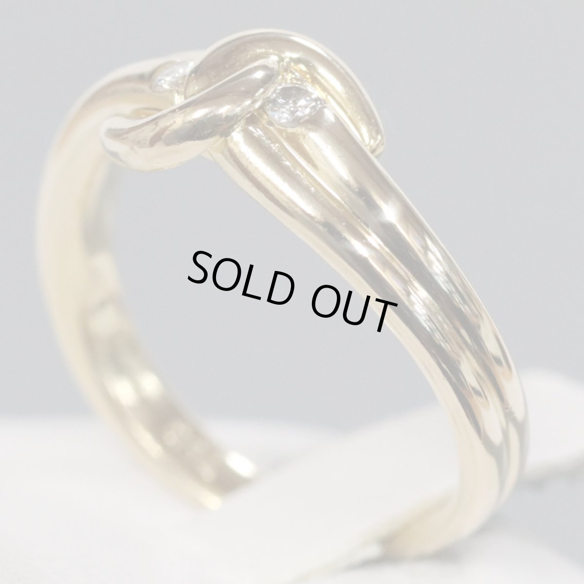 画像2: ゲラルディーニ 750ダイヤモンドリング D0.06 4.6g #11.5 (2)