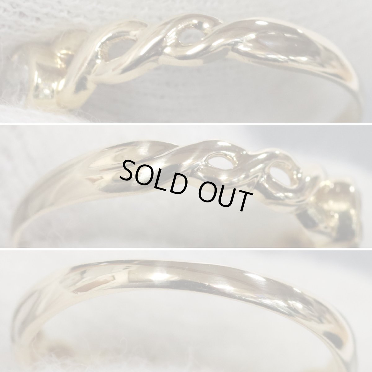 画像6: K18ダイヤモンドリング D0.25 1.9g #11.5 (6)