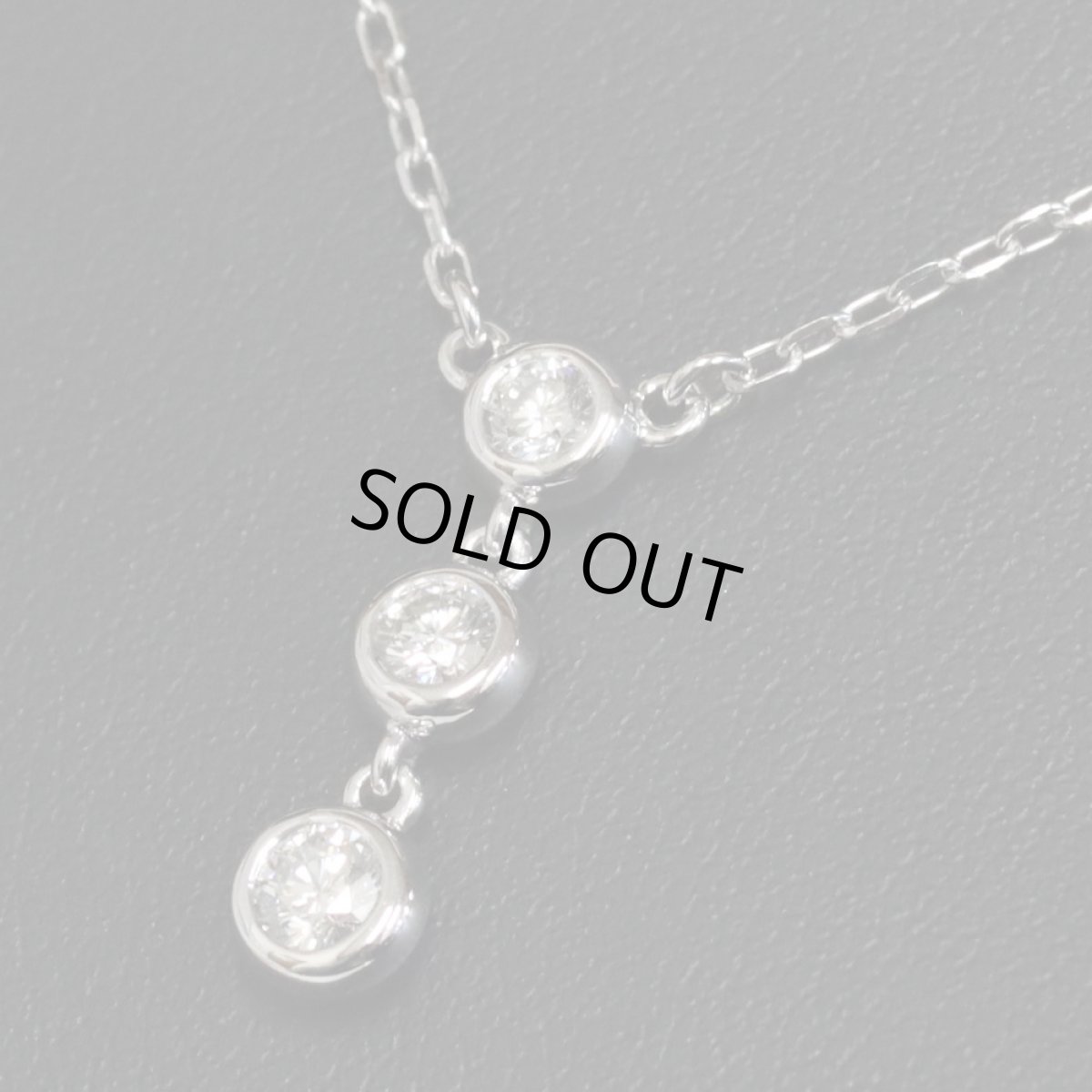 画像6: ミキモト K18WGダイヤモンドネックレス D0.31 3.2g (6)