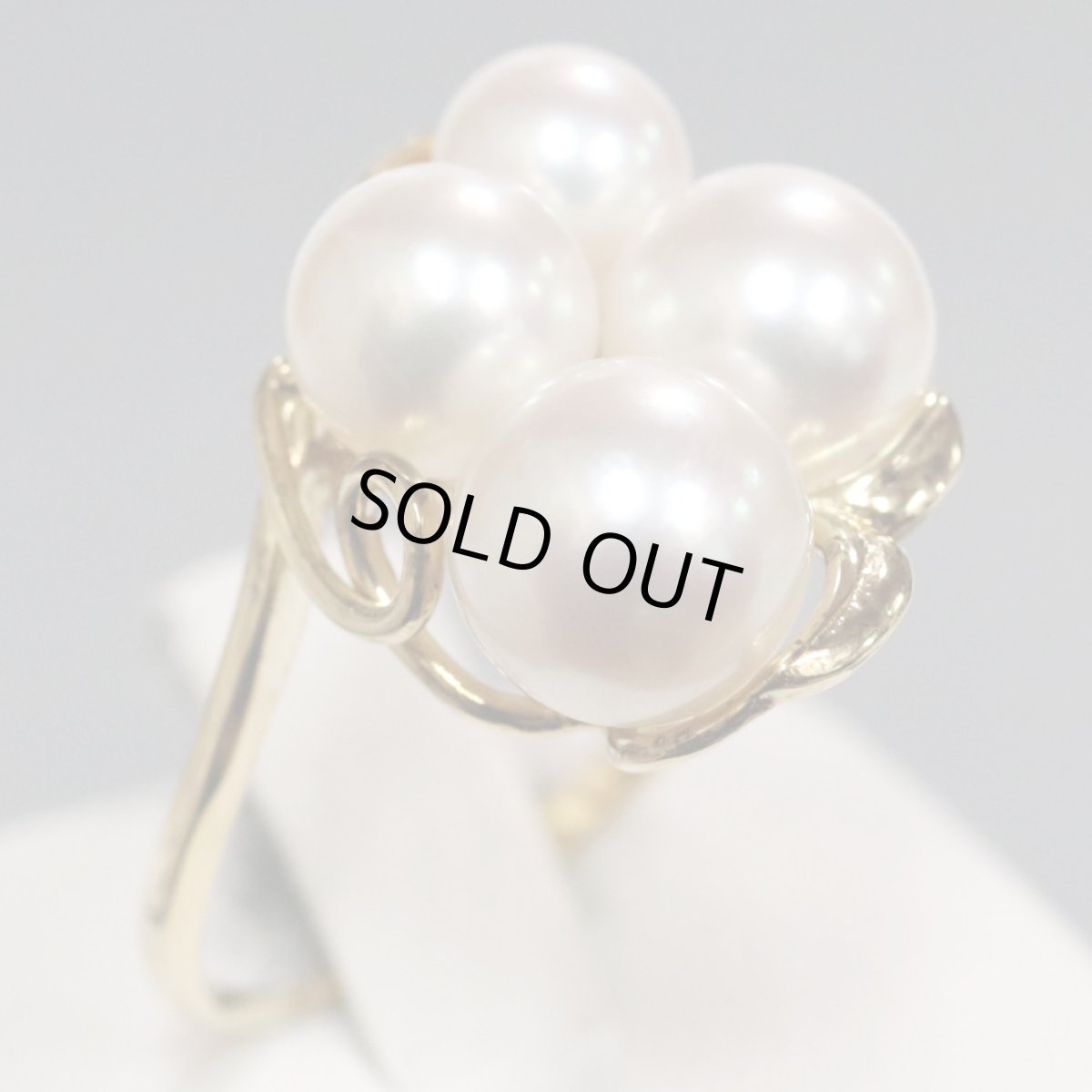 画像1: ミキモト K18パールリング 5.0g #13 内箱 (1)