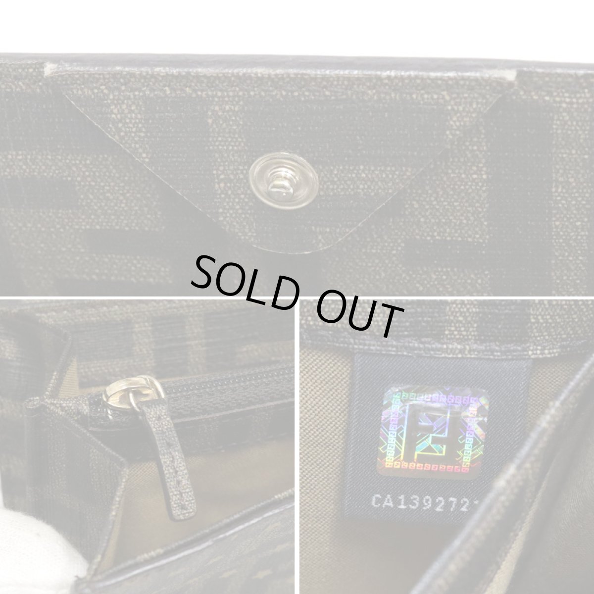 画像7: フェンディ ズッカ スター コンチネンタルウォレット(8M0000) (7)