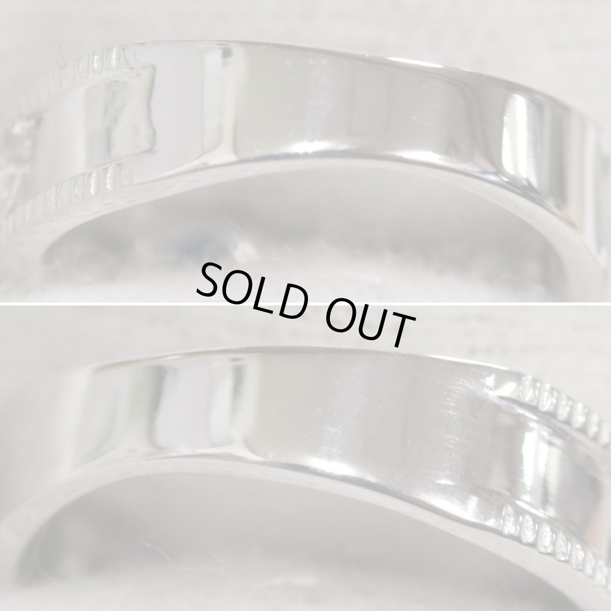 画像6: K18WGアパタイトキャッツアイダイヤモンドリング 1.37 D0.05 5.5g #11 (6)