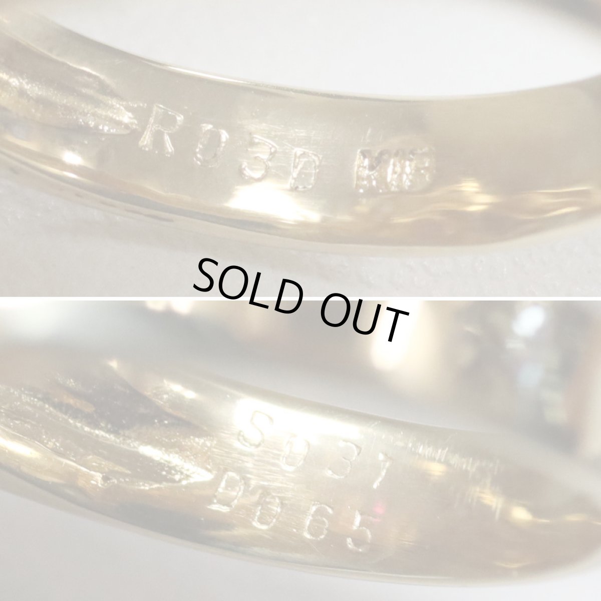 画像6: K18ルビーサファイアダイヤモンドリング フラワーモチーフ D0.65 R0.30 S0.37 9.9g #11 (6)