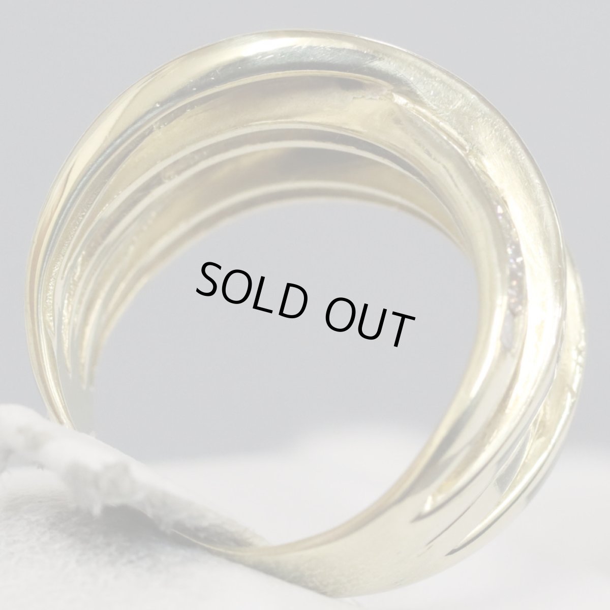 画像5: K18ブラウンダイヤモンドリング D1.16 7.3g #11 (5)