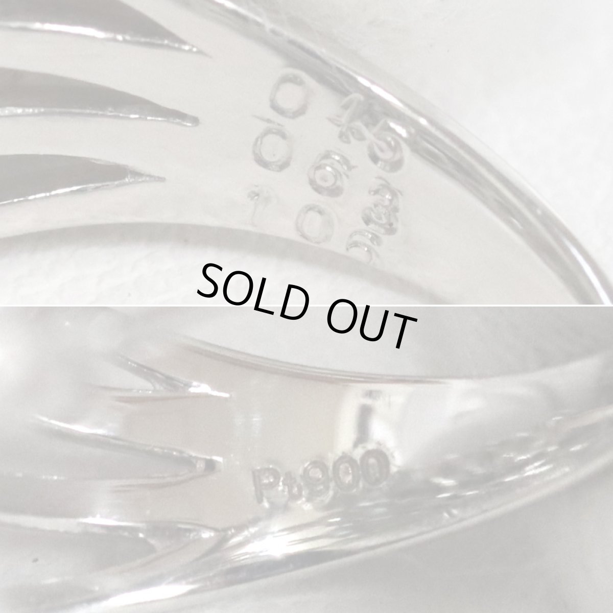 画像6: Pt900パライバトルマリンデマントイドガーネットダイヤモンドリング T0.45 G0.63 D1.06 6.3g #12.5 (6)