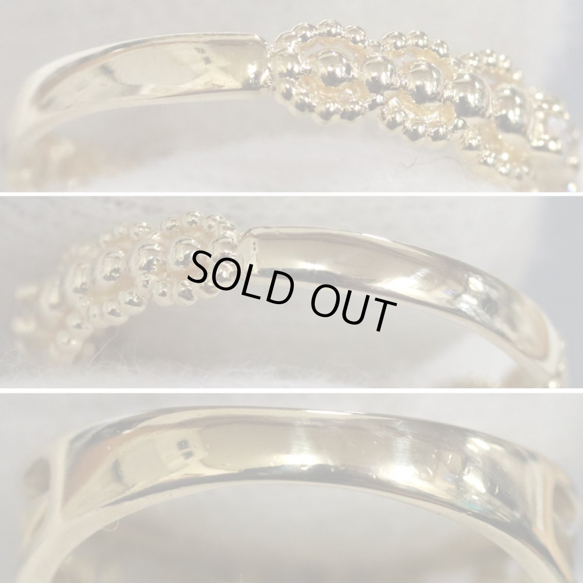 画像6: K18ダイヤモンドリング D0.50 2.8g #12 (6)