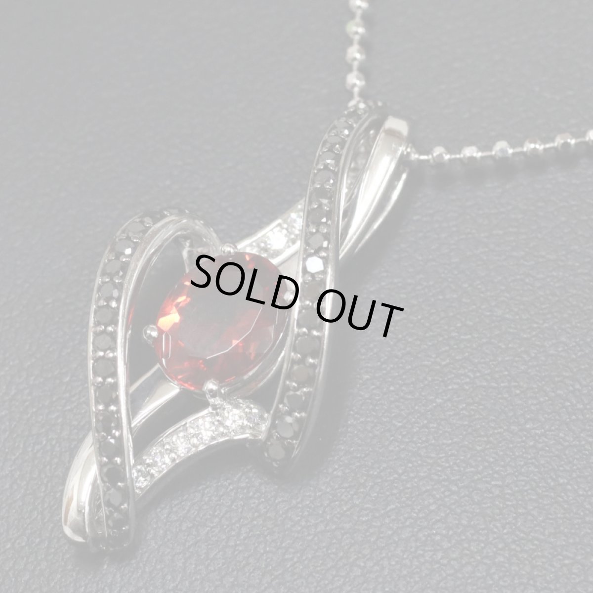 画像7: K18WGアンデシンダイヤモンドペンダントトップ 1.20 BkD0.40 D0.17 6.7g (7)