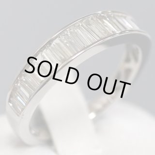 ジュエリー・アクセサリー ノーブランド K18WGテーパーダイヤモンド