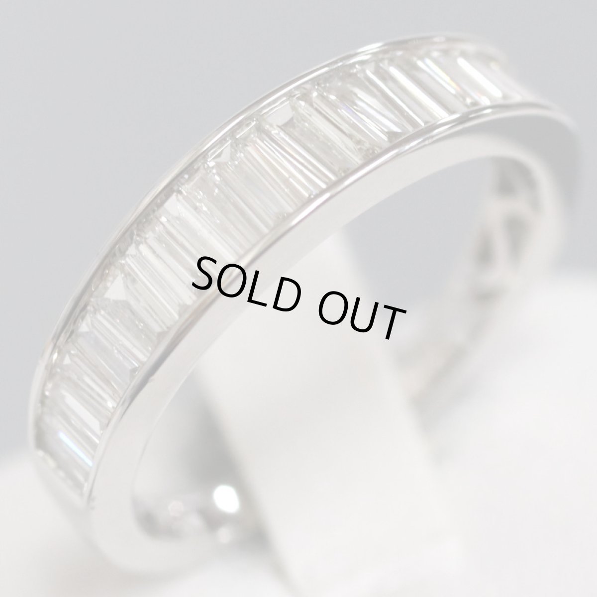 画像3: K18WGテーパーダイヤモンドリング D0.59 2.9g #12 (3)