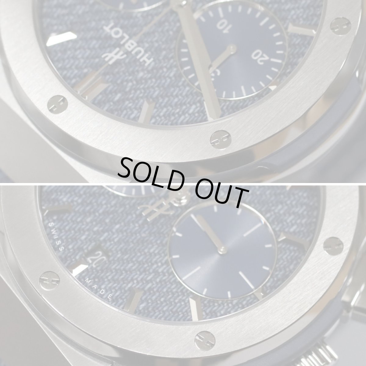 画像4: ウブロ クラシック・フュージョン クロノグラフ ジーンズ(521.NX.2770.NR.JPN18) (4)