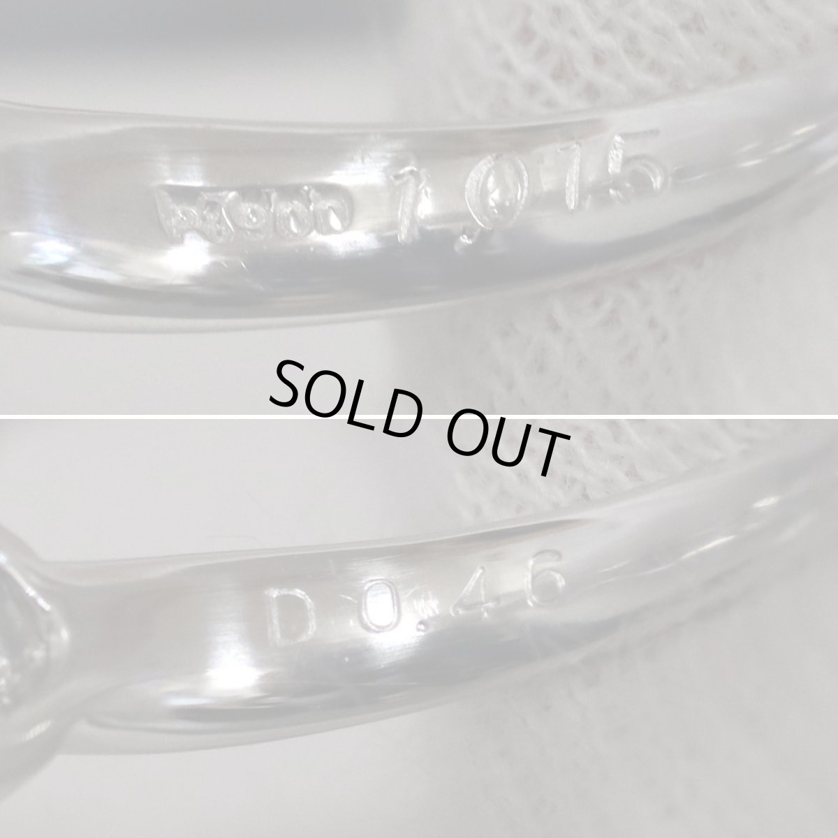 画像8: Pt900クリソベリルキャッツアイダイヤモンドリング CE1.015 D0.46 5.5g #11 (8)